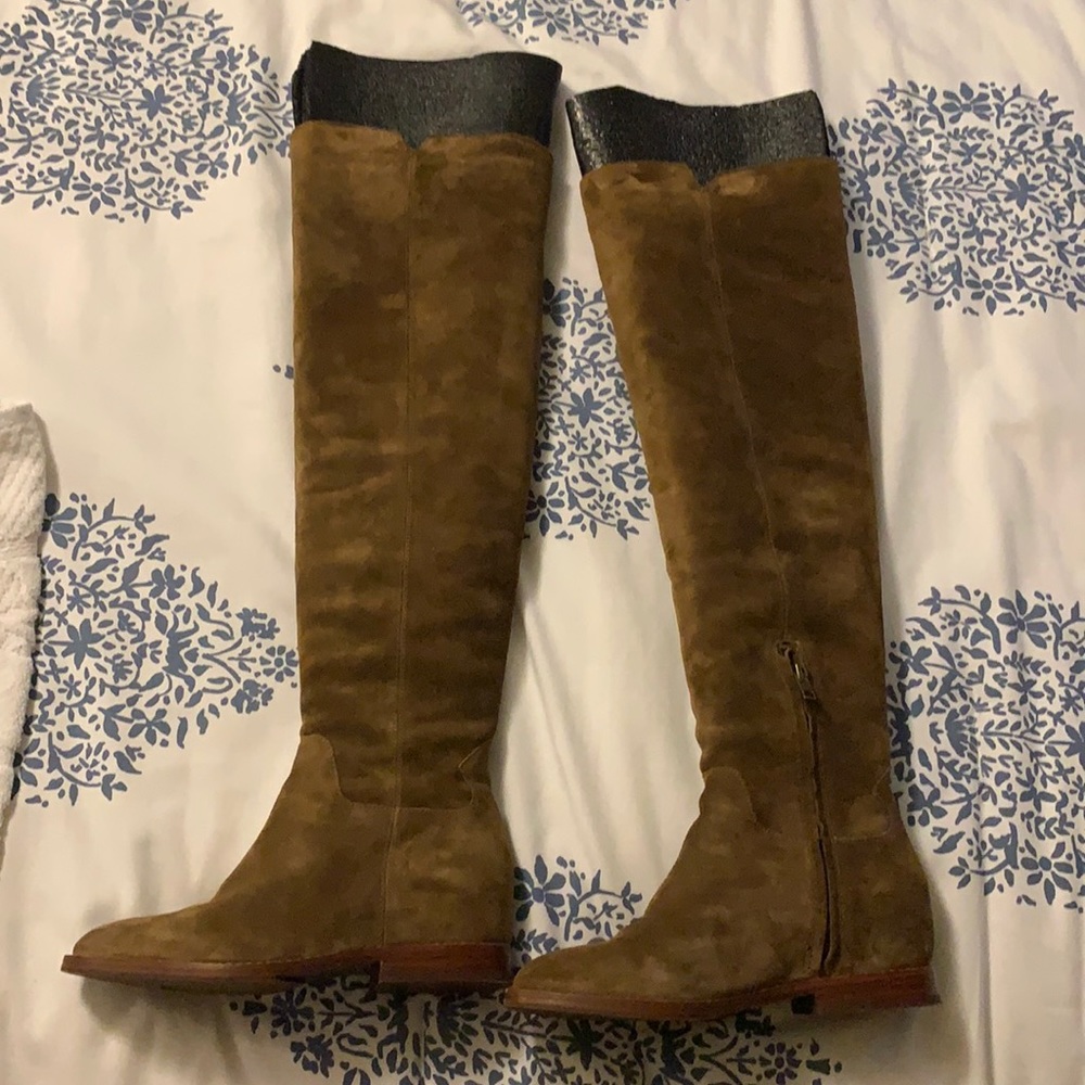 Ash knee boots